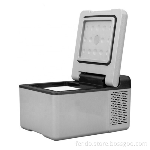 Dual Use Car Camping Refrigerator: 12V/24V/220V Portable Fridge